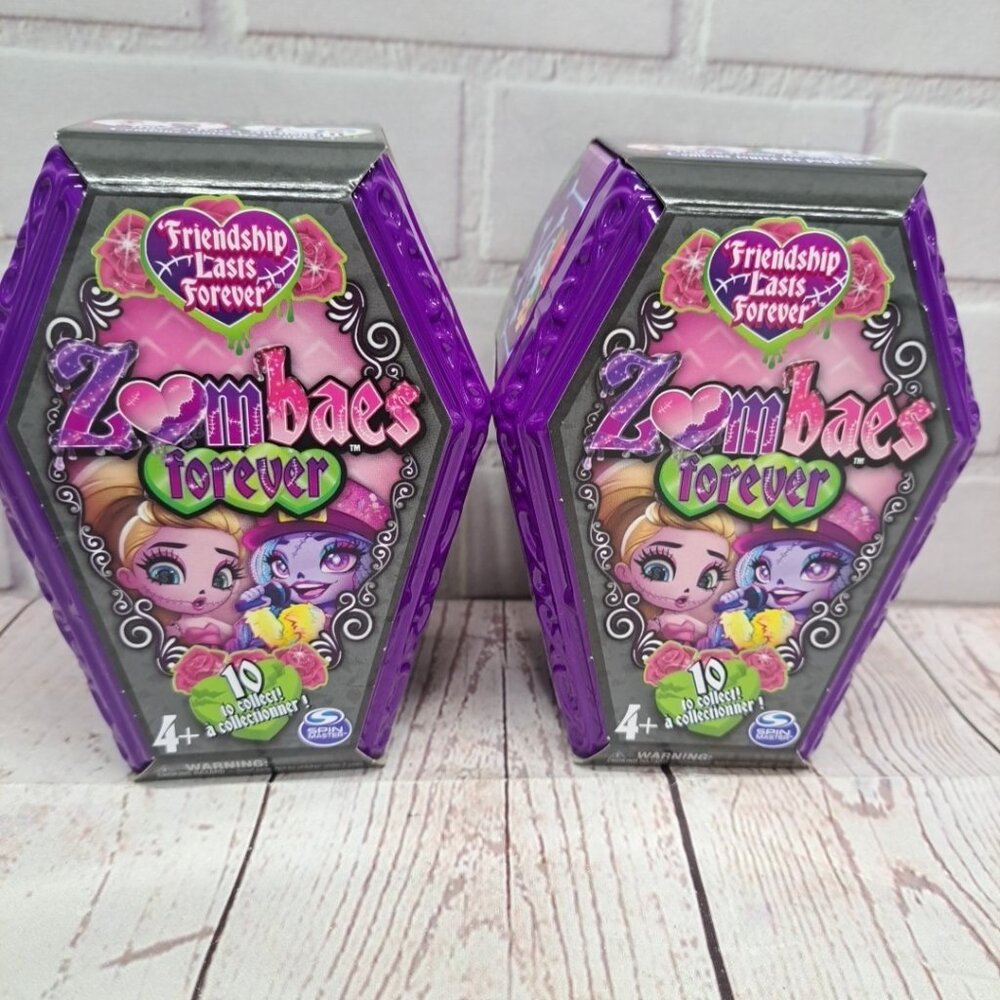 Zombaes Forever Dolls Zombies Friendship Lasts Forever Coffin Blind Bags 2 pack
